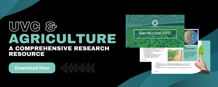 UVC Light and Agriculture research slide down, click to download.