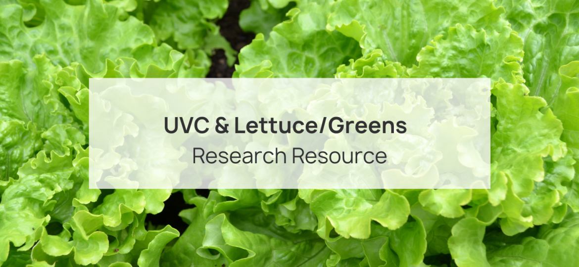 UVC and Lettuce - Greens Research Resource